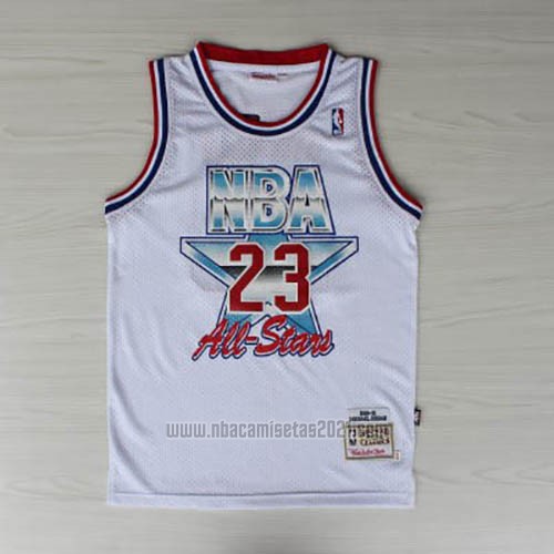 Camiseta All Star 1992 Michael Jordan #23 Blanco